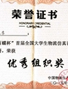 华体会（中国）在“百蝶杯”全国大学生物流仿真设计大赛决赛中喜获佳绩