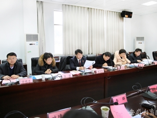 【华体会平台】淮北市综合治理检查工作组到华体会平台检查安全治理工作