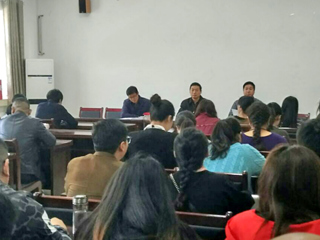 美术学院召开大会传达华体会（中国）“三代会”精神