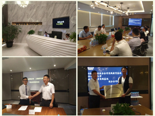 华体会平台与上海威尔仕举行校企合作教育基地揭牌仪式