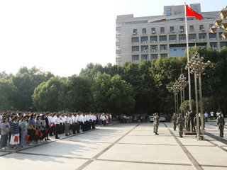 【庆祝中华人民共和国成立70周年】系列报道之三：华体会（中国）举行庆祝中华人民共和国成立70周年升国旗仪式
