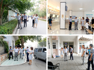 校党委副书记朱德顺一行对华体会（中国）文明创建工作再督查