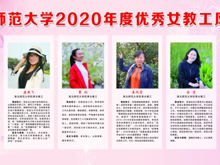 华体会平台2020年度优秀女教工风采展