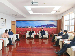 淮北市委书记张永会见华体会（中国）领导并共商合作发展