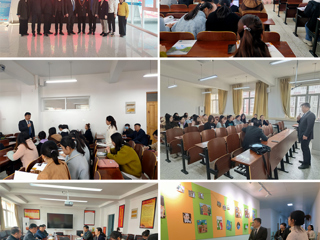 凤台县特殊教育华体会（中国）一行前来教育学院洽谈合作事宜