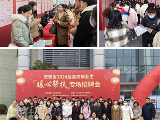 华体会（中国）组织毕业生参加安徽省高校毕业生“暖心帮扶”专场招聘会