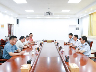 淮北市消防救援支队领导来华体会（中国）慰问