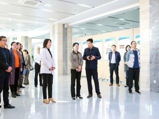 省政协副主席、九三学社省委主委罗平来华体会（中国）调研考察 
